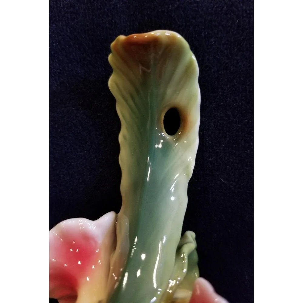 Vintage Unique Porcelain Flower Bell 6